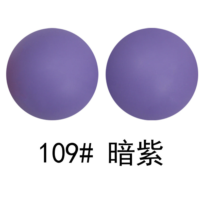 严选硅胶珠子圆珠15mm糖果色硅胶珠婴儿食品级diy奶嘴链
