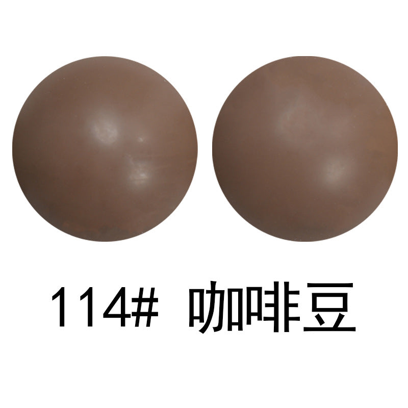 严选硅胶珠子圆珠15mm糖果色硅胶珠婴儿食品级diy奶嘴链