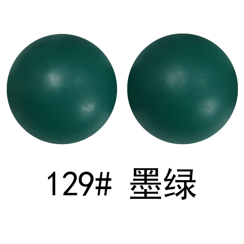 严选硅胶珠子圆珠15mm糖果色硅胶珠婴儿食品级diy奶嘴链