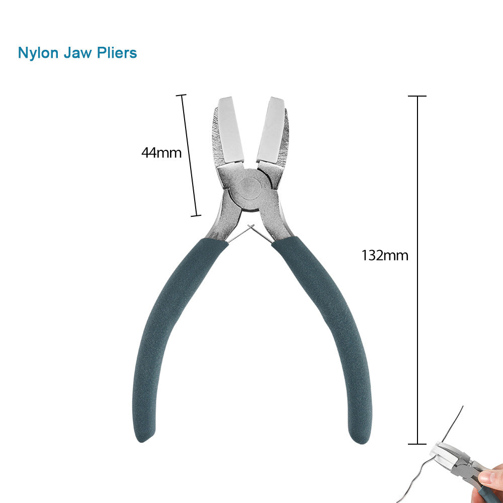 Mini Jewelry Pliers 55 Steel/Chrome Vanadium Steel Handmade Pliers Pointed Nozzle Round Nozzle Bevel Pliers High Quality Jewelry Pliers