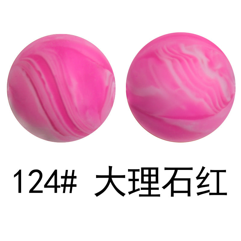 严选硅胶珠子圆珠15mm糖果色硅胶珠婴儿食品级diy奶嘴链