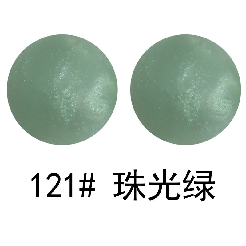 严选硅胶珠子圆珠15mm糖果色硅胶珠婴儿食品级diy奶嘴链