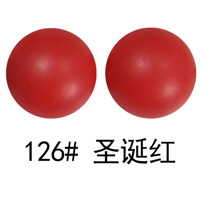 严选硅胶珠子圆珠15mm糖果色硅胶珠婴儿食品级diy奶嘴链