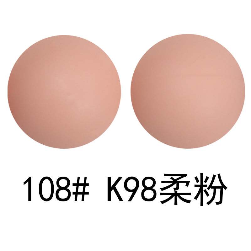 严选硅胶珠子圆珠15mm糖果色硅胶珠婴儿食品级diy奶嘴链