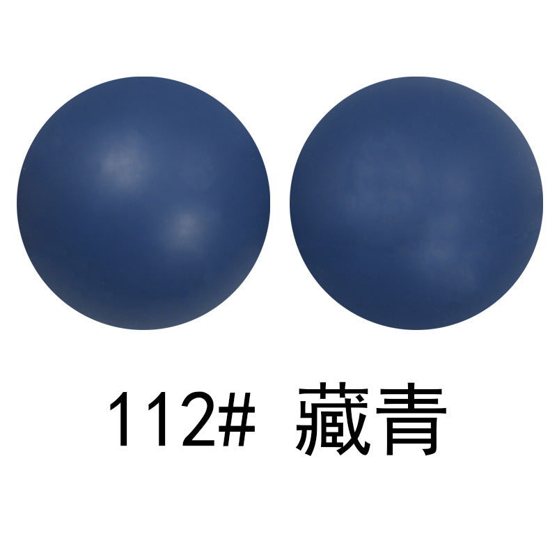 严选硅胶珠子圆珠15mm糖果色硅胶珠婴儿食品级diy奶嘴链
