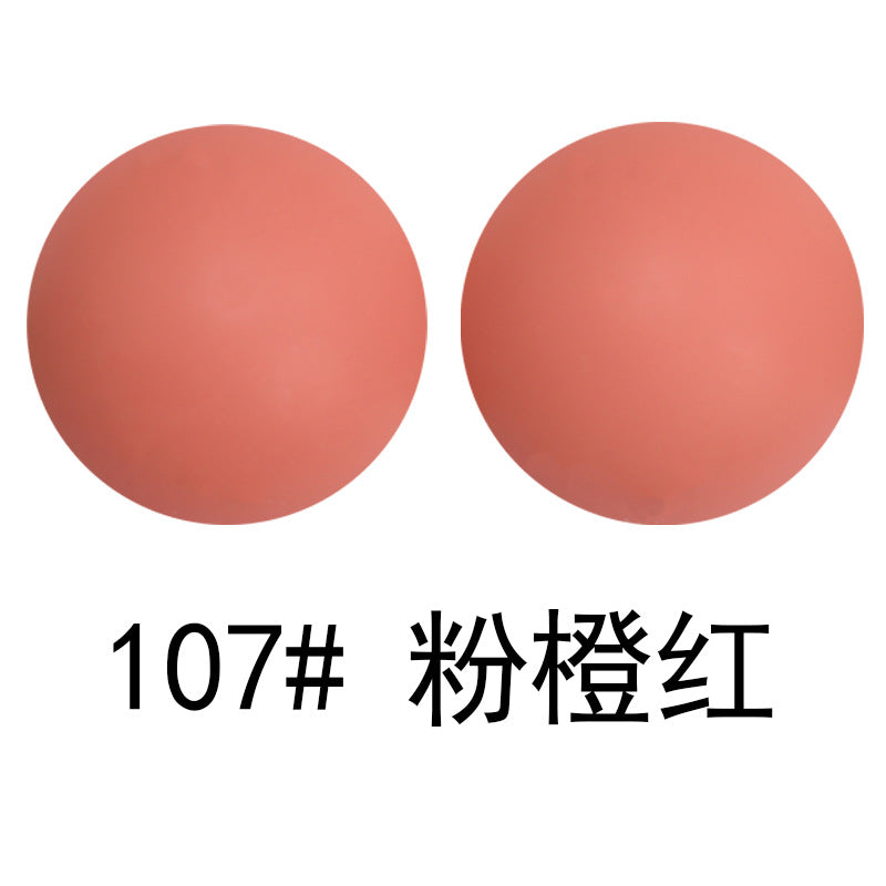 严选硅胶珠子圆珠15mm糖果色硅胶珠婴儿食品级diy奶嘴链