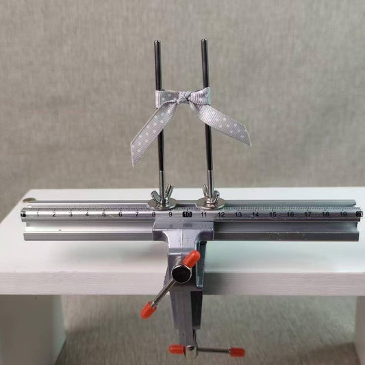easy ribbon bow maker