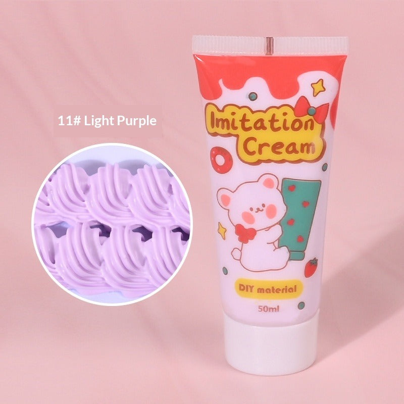 light purple cream clue