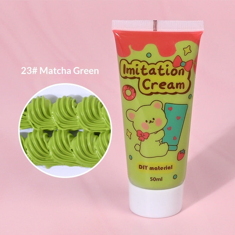 rayraydiy Matcha color cream clue