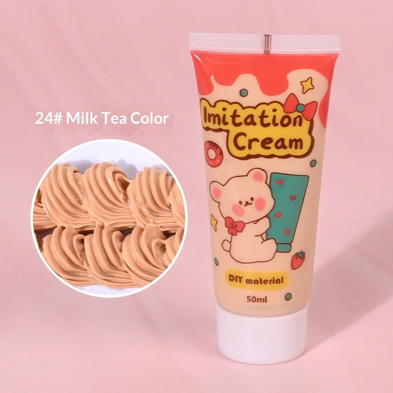 rayraydiy Milktea color cream clue