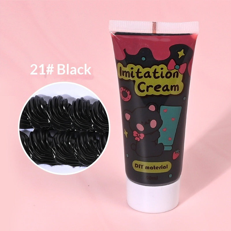 rayraydiy black color cream clue