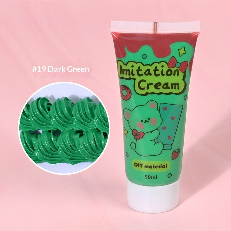 rayraydiy dark green cream clue