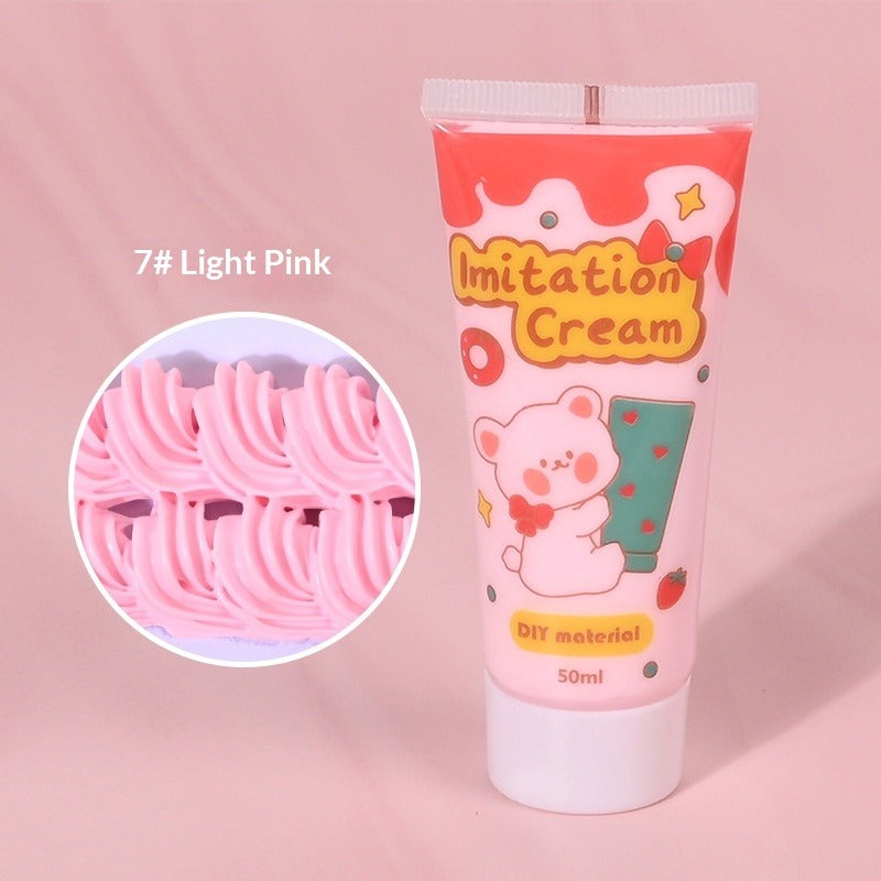 rayraydiy light pink color cream clue
